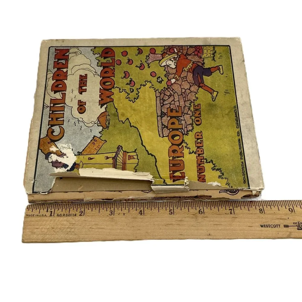 1916 Children Of The World-Europe (Number One) Goldsmith Publishing - see photos